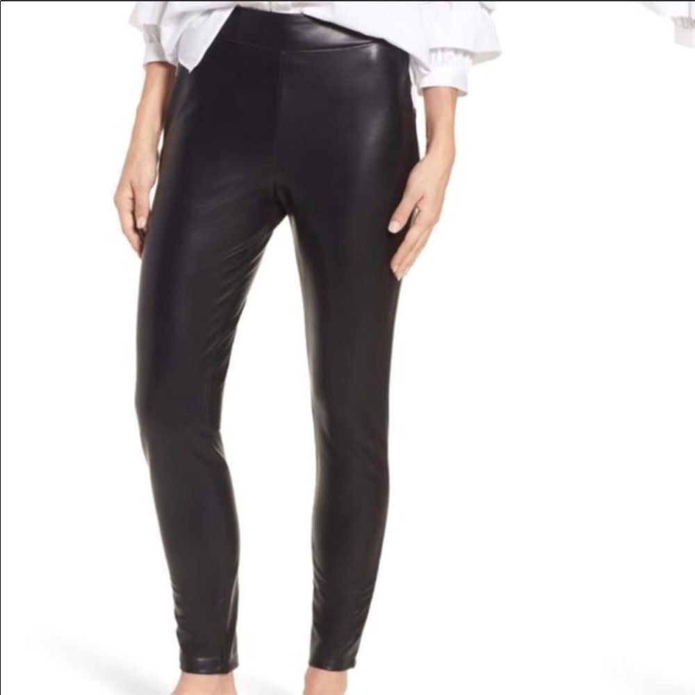 Vegan leather Leith faux leather leggings